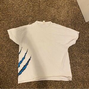 Panthers white shirt size L